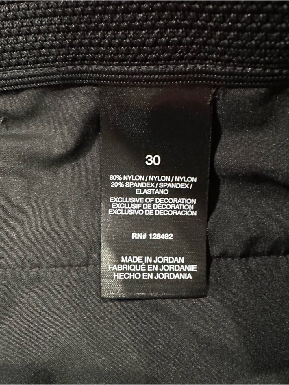 Greg Norman Stretch Golf Shorts Black Size 30 NWT Performance Comfort 8.5 Inseam - Picture 3 of 7